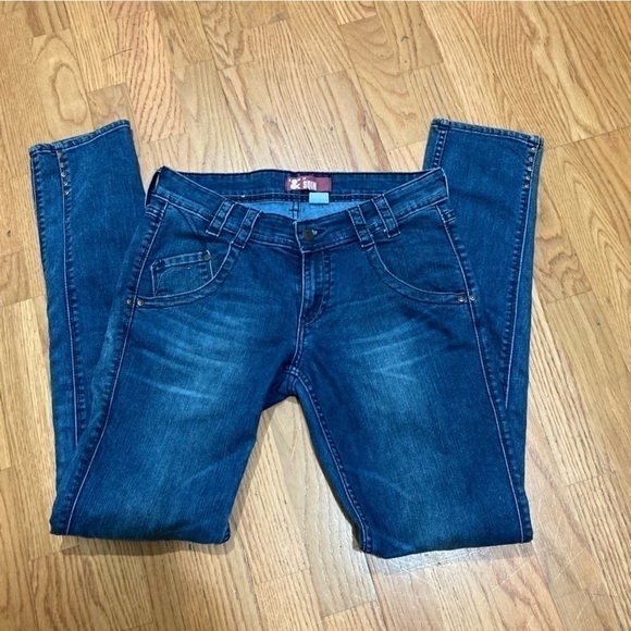 31 H & M Fit SQIN skinny Jeans big back pockets High waist - Picture 5 of 16